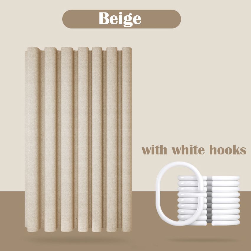 Beige-vit krokar-w120xh180cm