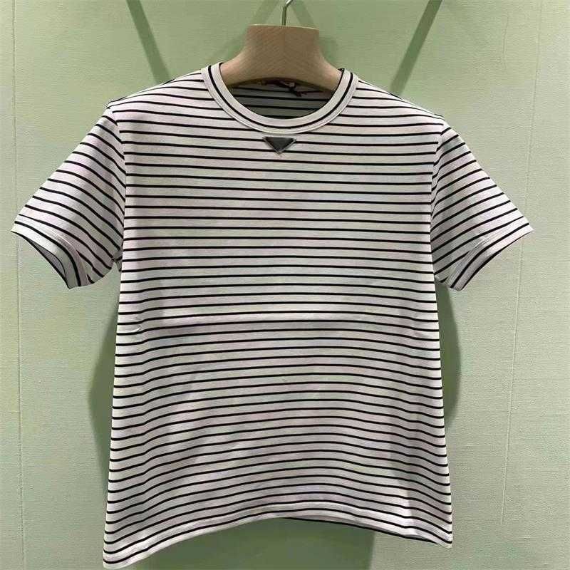 Black (short Sleeved Stripe)