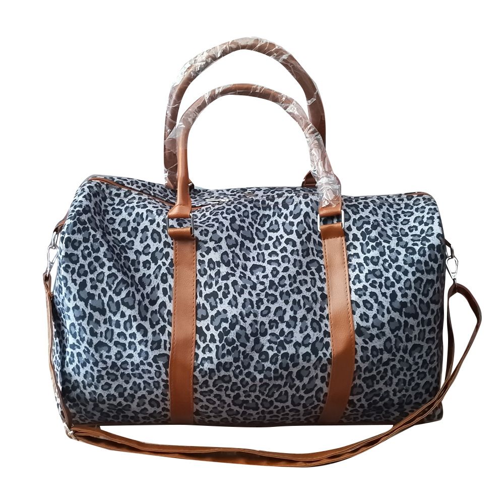 estampado de leopardo gris