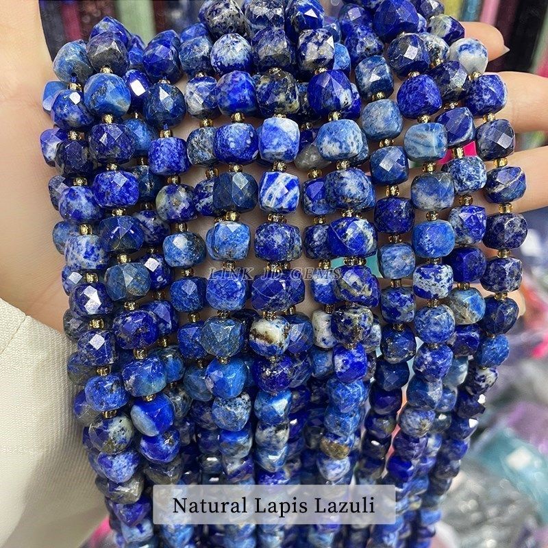 Lapis Lazuli-8mm Environ 38pcs