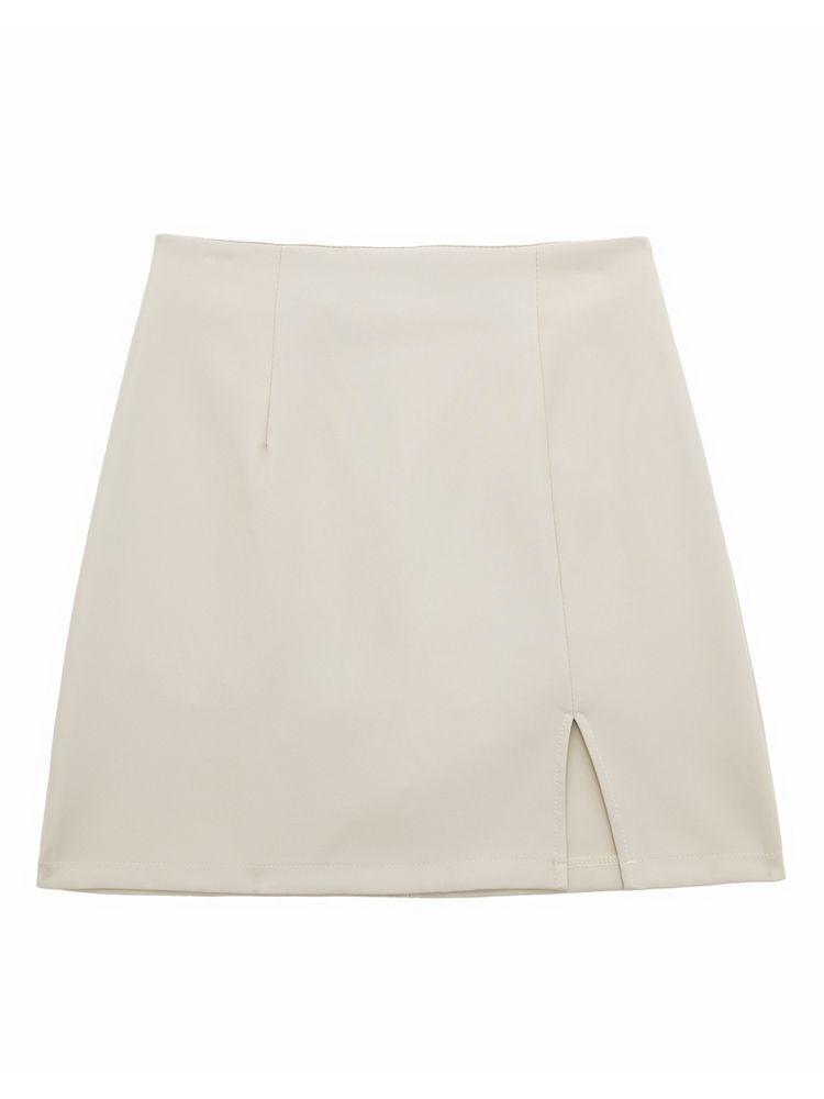 Alleen beige rok