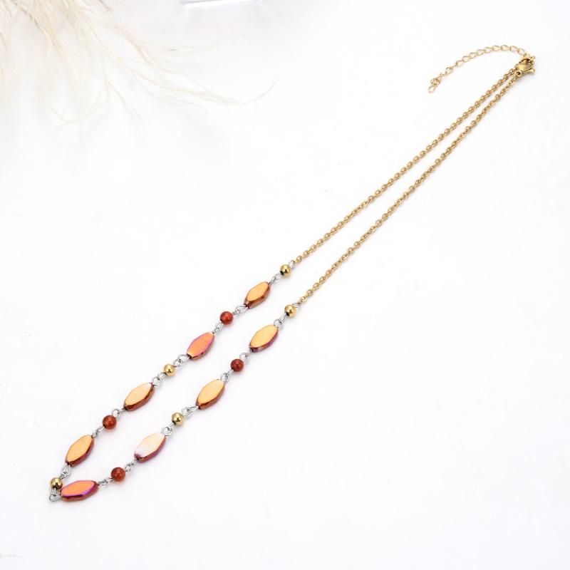 Gold Red Agate China 46 cm