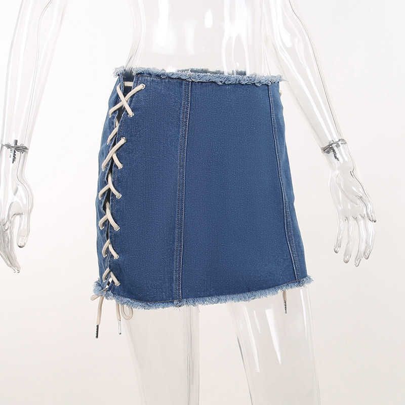 blue skirt