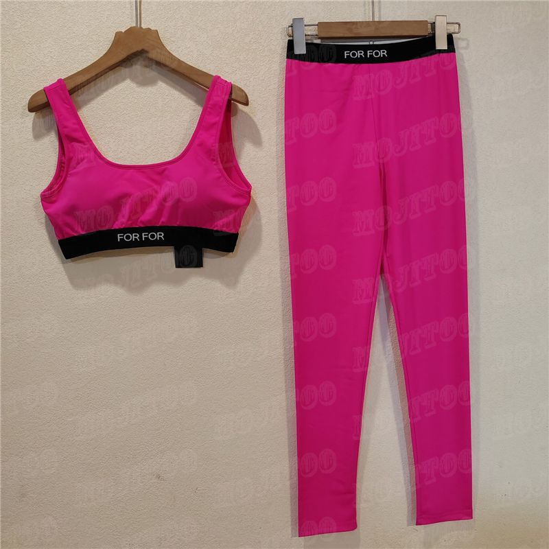 Roze roze yoga -sets