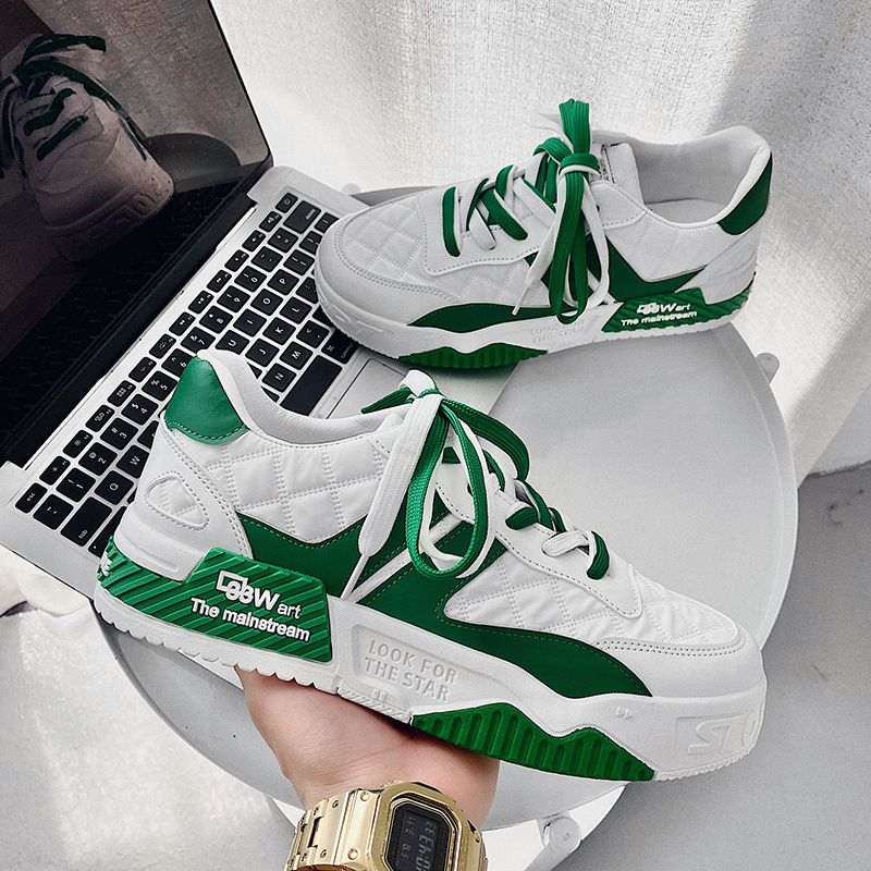 Groene mannen sneakers