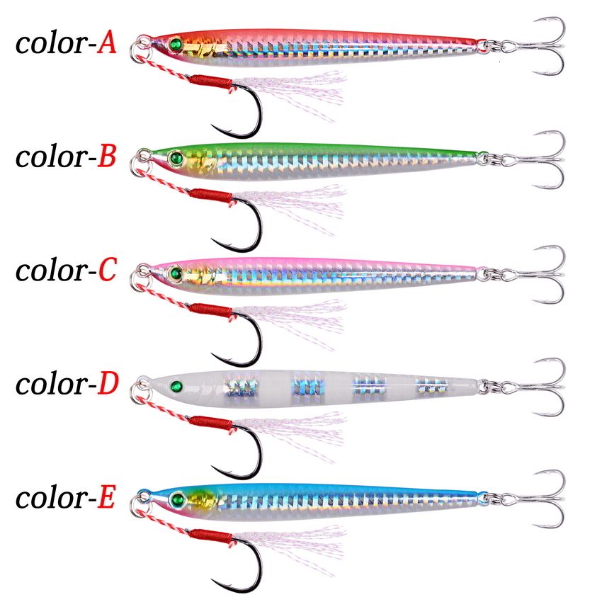 D-2 Hooks-5pcs-7g