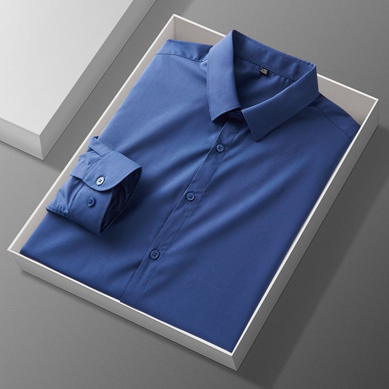 Marinblå skjortor