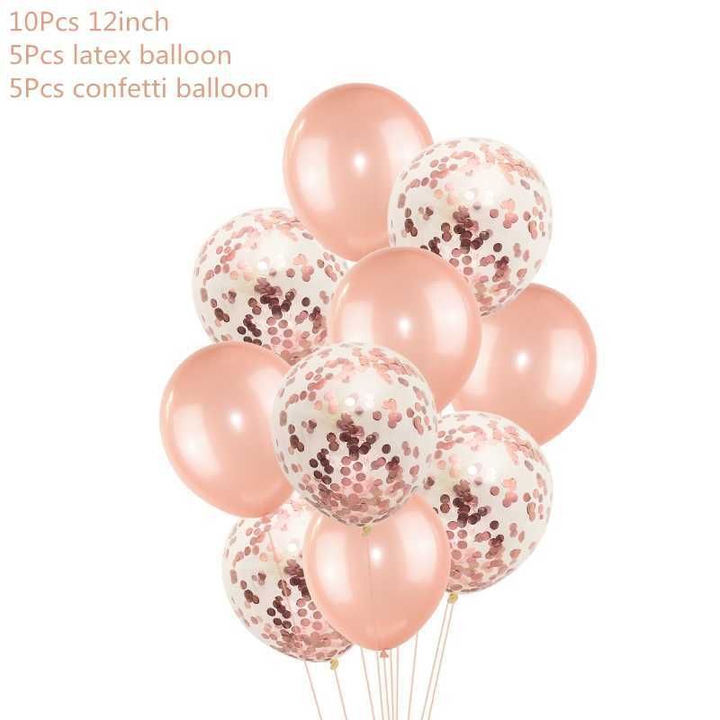 10pcs mieszaj balon-as