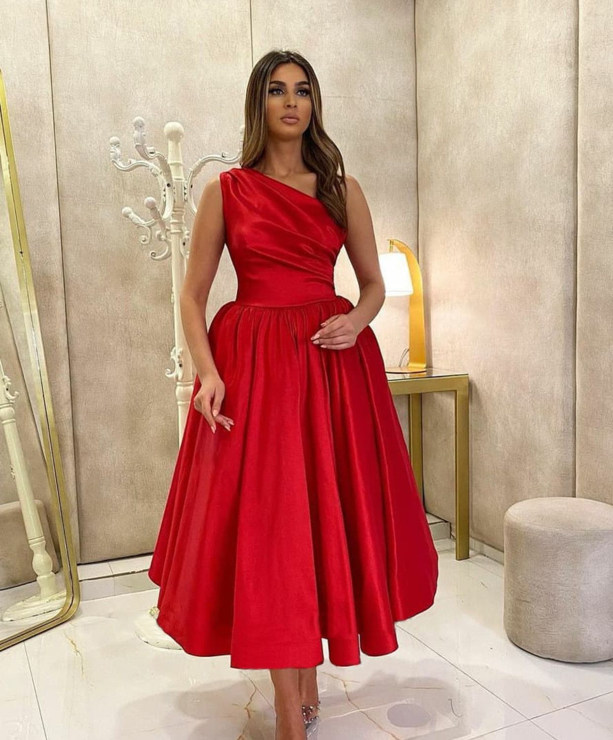 Elegant Red Cocktail Dresses