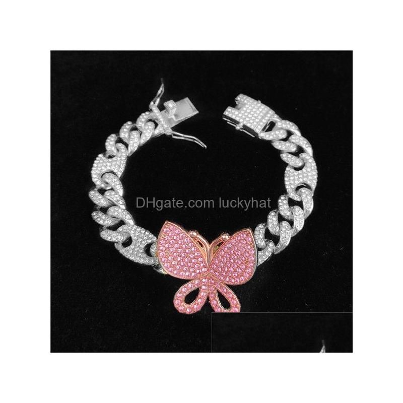 Silver With Rose Butterfly