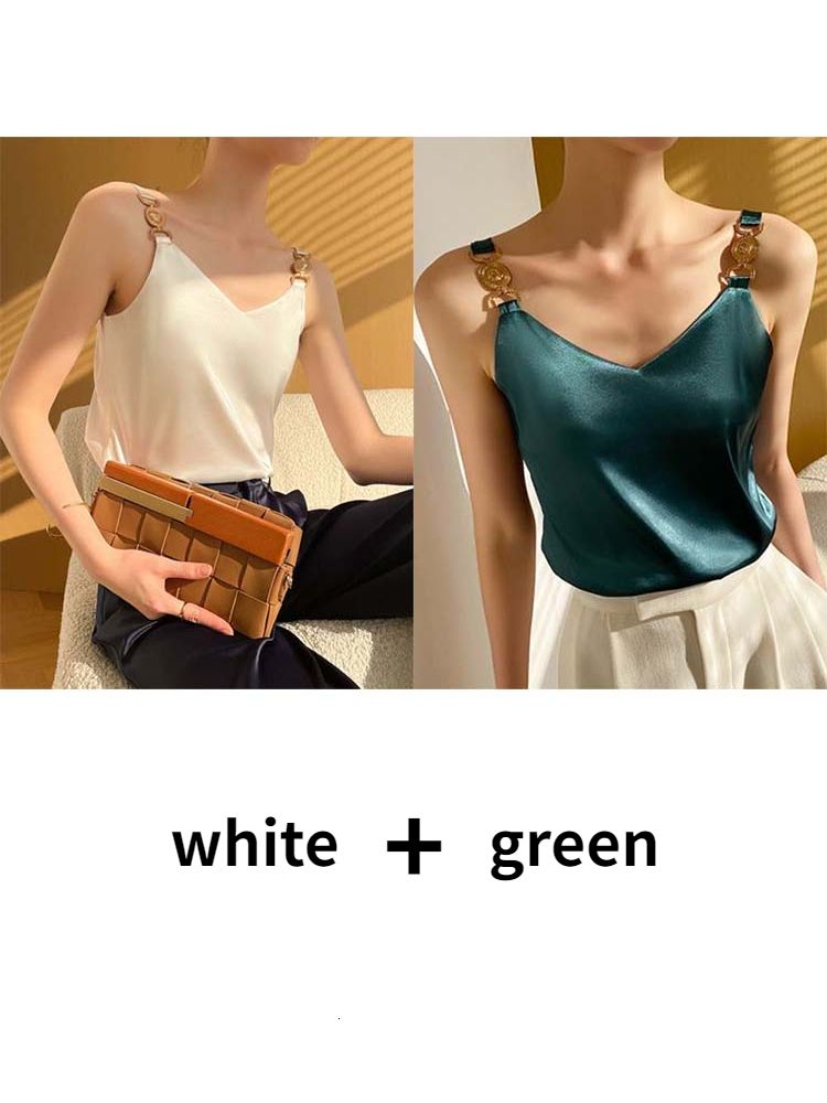 Blanc et vert