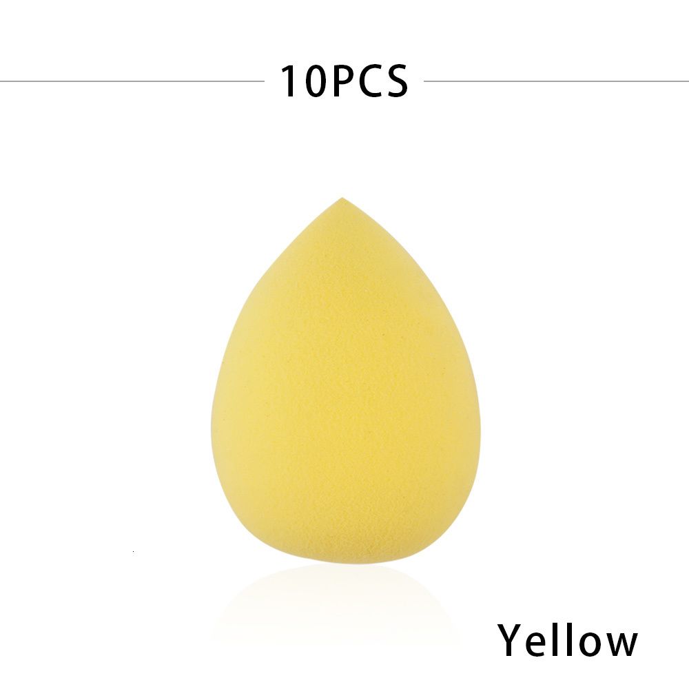 10pcs żółty