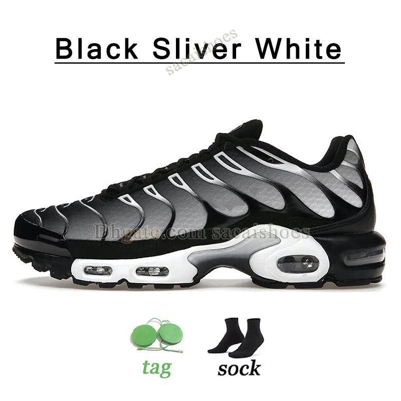 N76 40-46 Black Sliver White