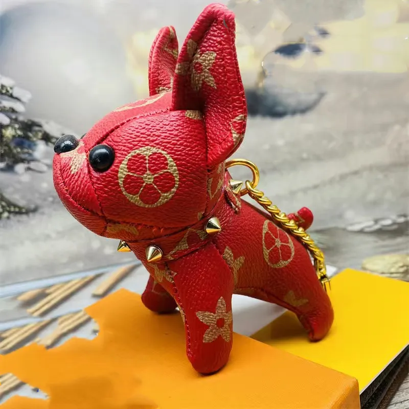 French Bulldog Dog Keychain With Orange Box Luxury Designer Waist Buckle  Leather Presbyopia Keyring For Men And Women Creative Gift For Couples 2023  Collection From Baisibao, $16.24