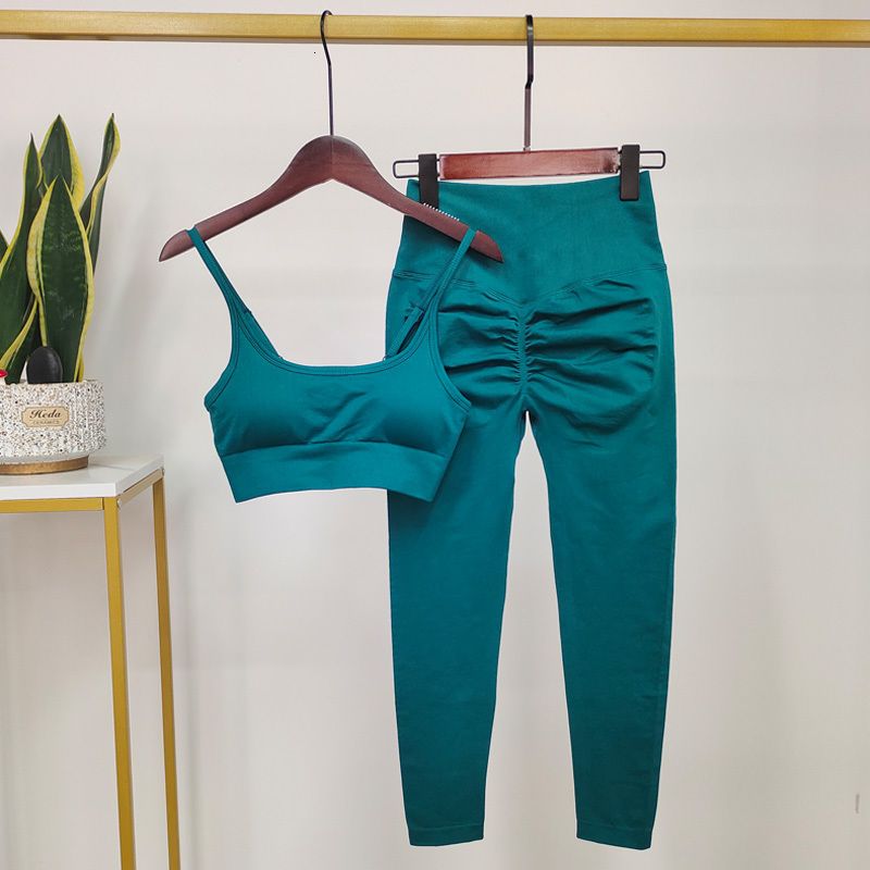 Dark Green Leggins Suit