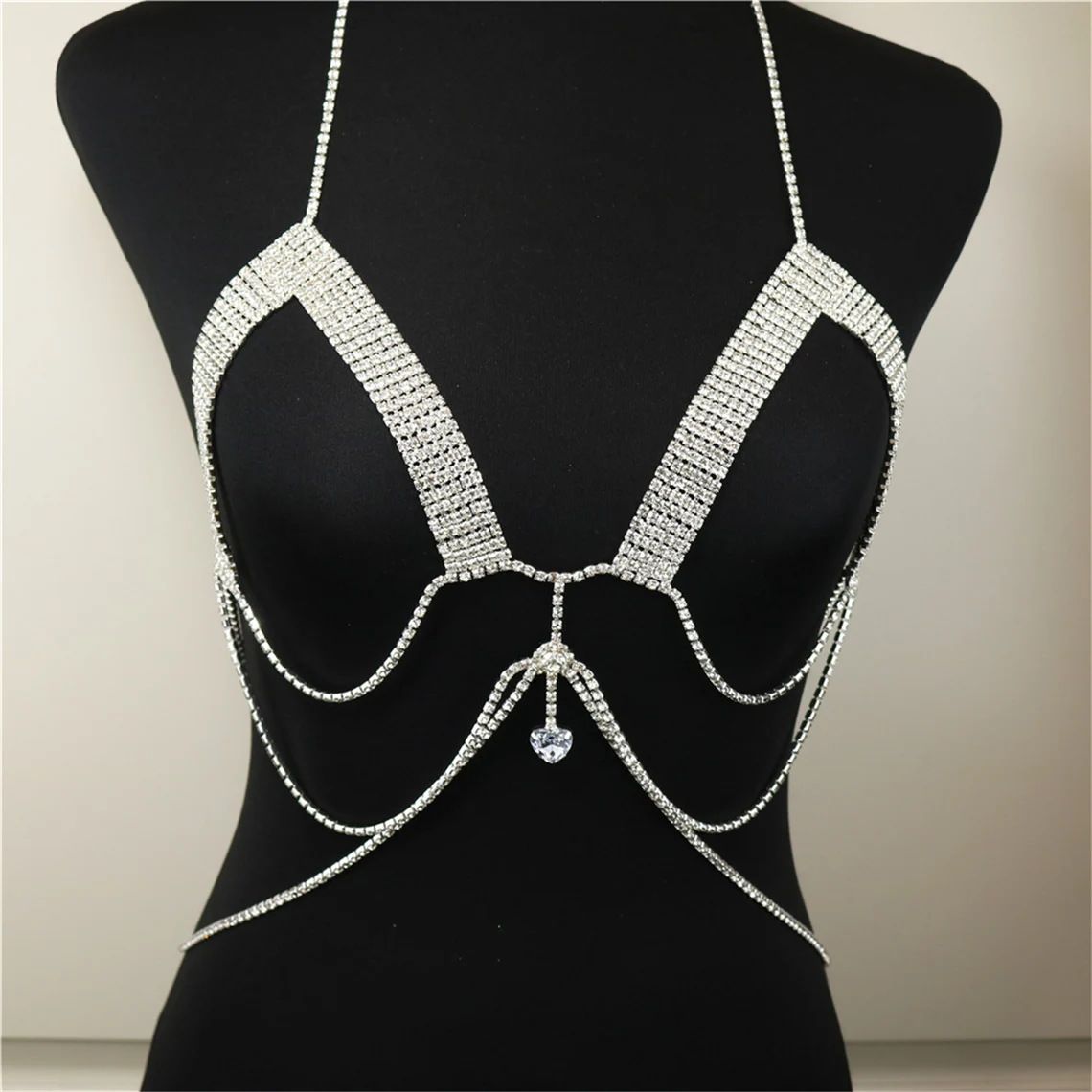 Soutien-gorge plaqué argent