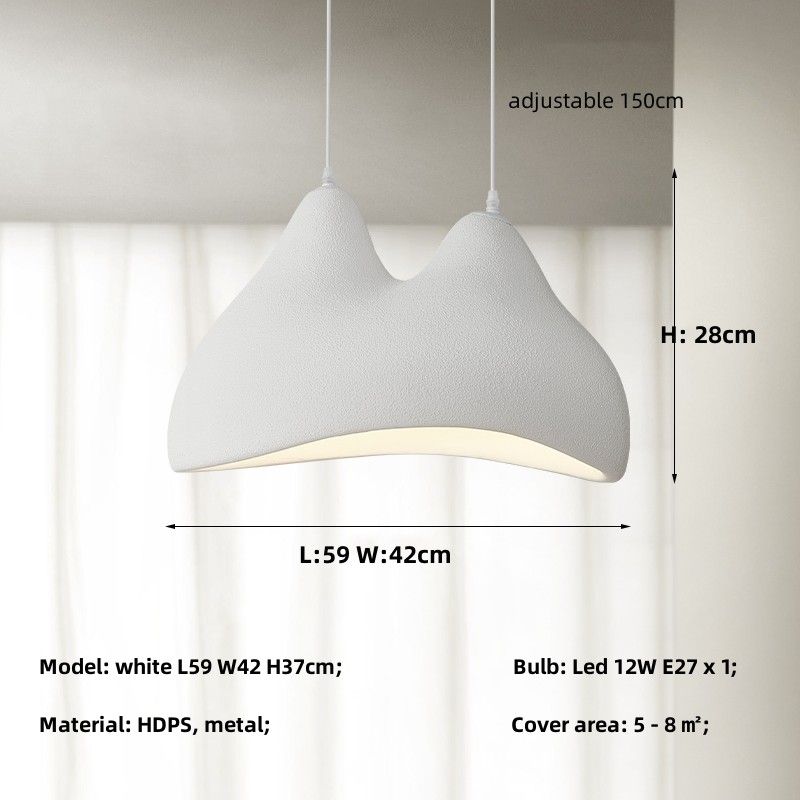 blanc pur L59 W42cm lumière chaude 3000K