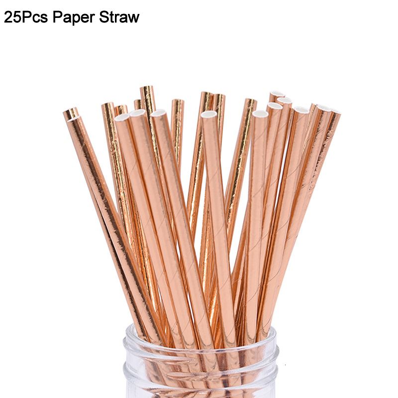 25pcs de paille