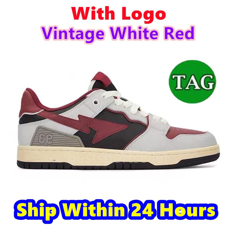 10 vintage wit rood