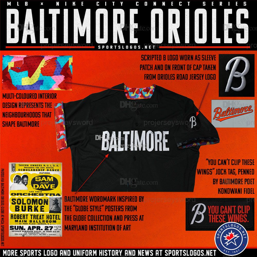 Baltimore Orioles Maryland Pride Uniform — UNISWAG