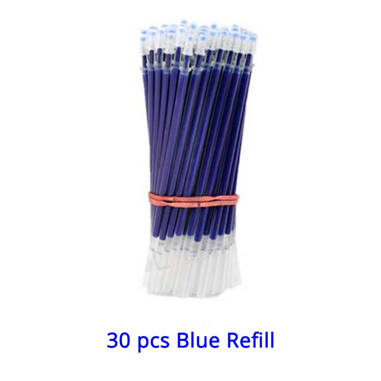 30pcs azul Refill