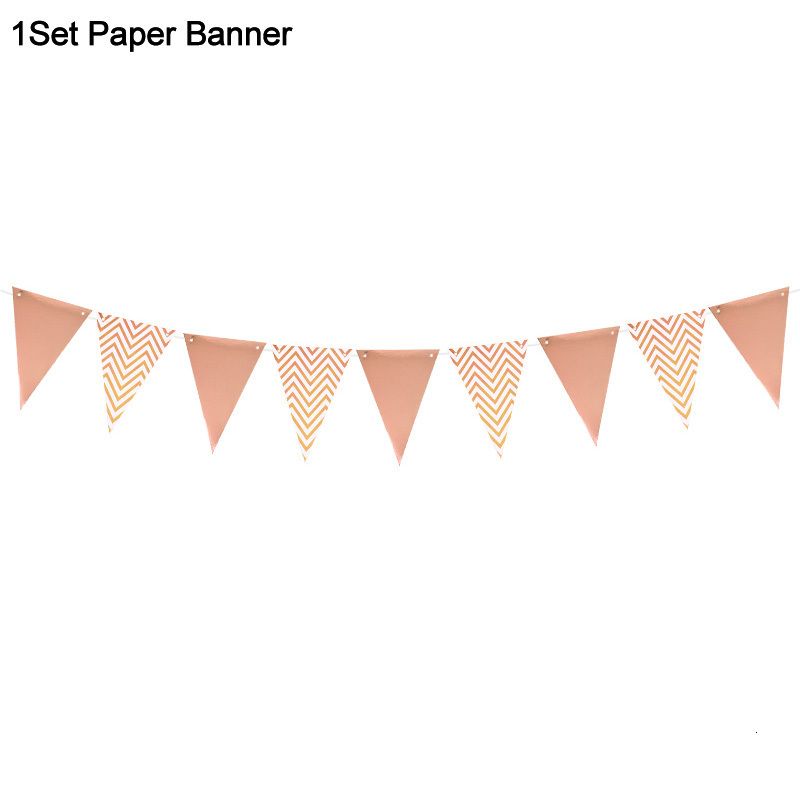 Bannière de papier 1set