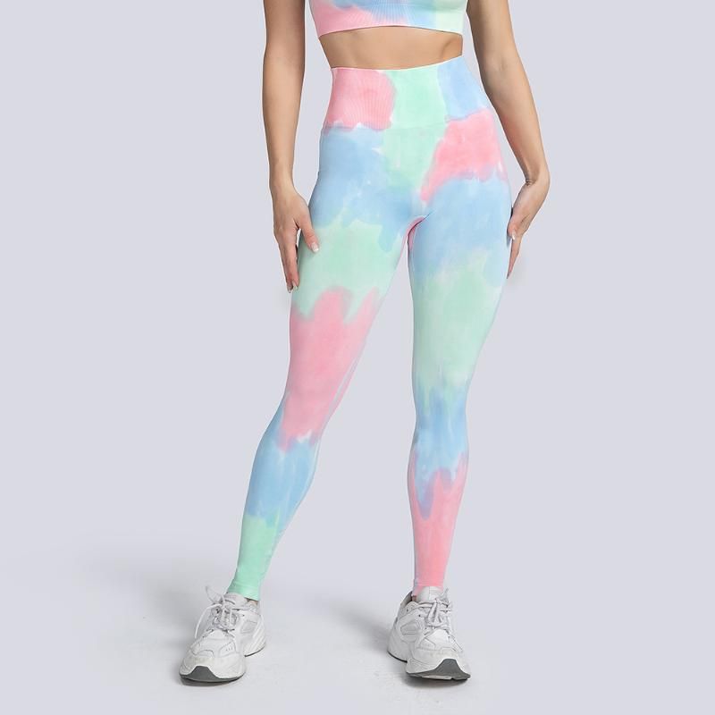 Zielone legginsy