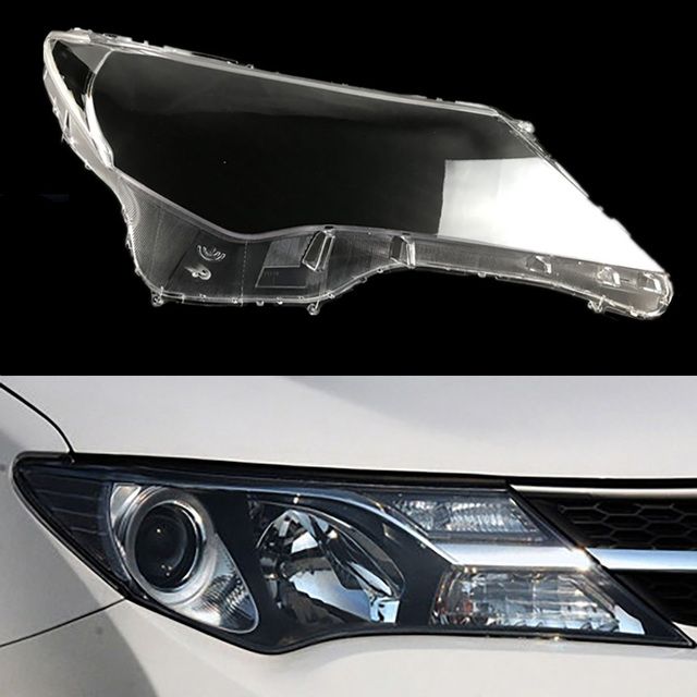 車の保護ヘッドライトカバーレンズグラスシェルフロントヘッドランプトヨタRAV4のための透明ランプシェードライトランプ2013 2015を￥7,040  DHgate