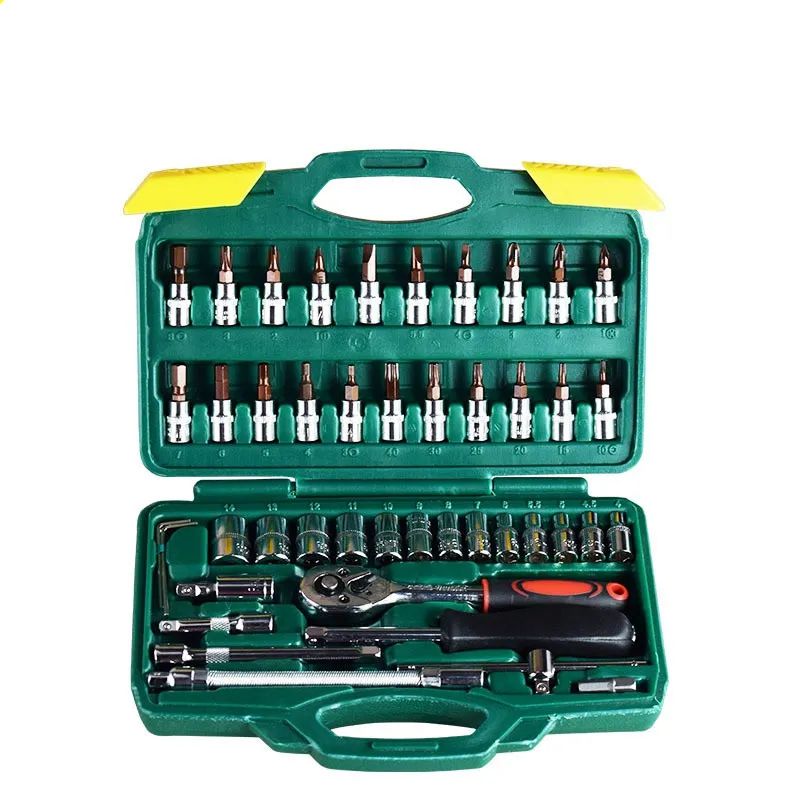 46Pc Set Bronze Lock Green