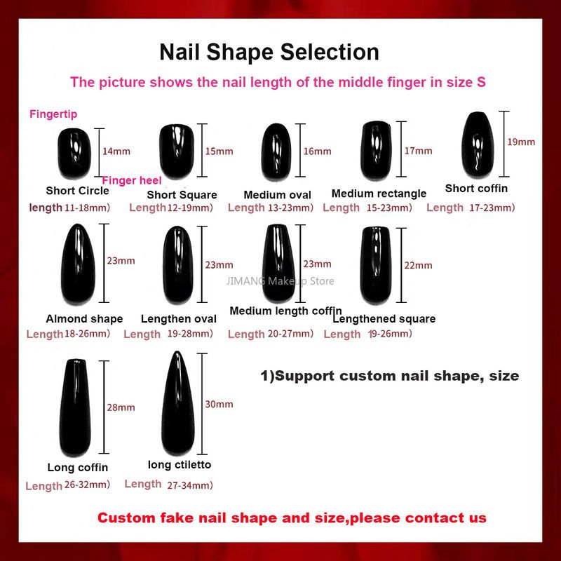 Customized Nail Shape