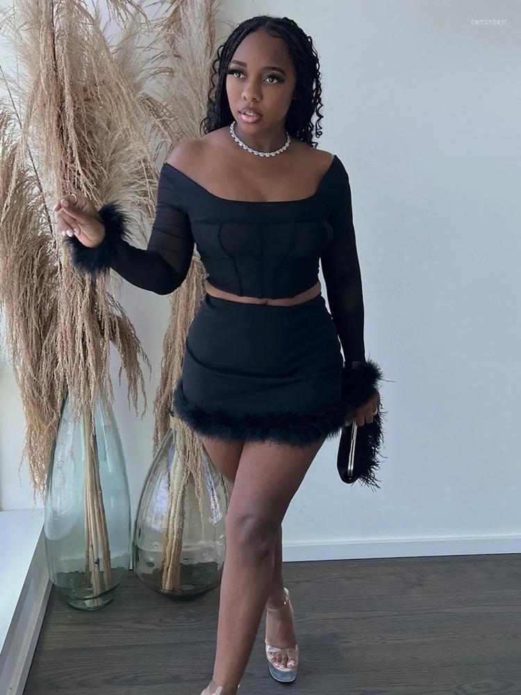 Two piece cheap spring dresses
