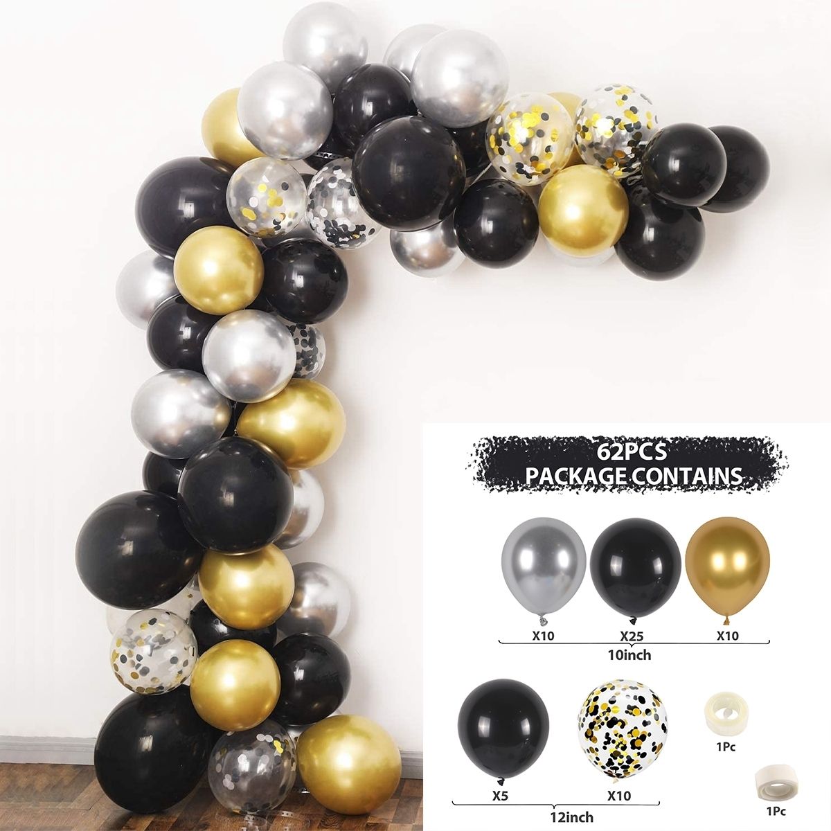 Balloon Garland15-Come mostrato