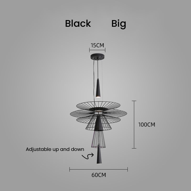 schwarz-60cm China weißes Licht