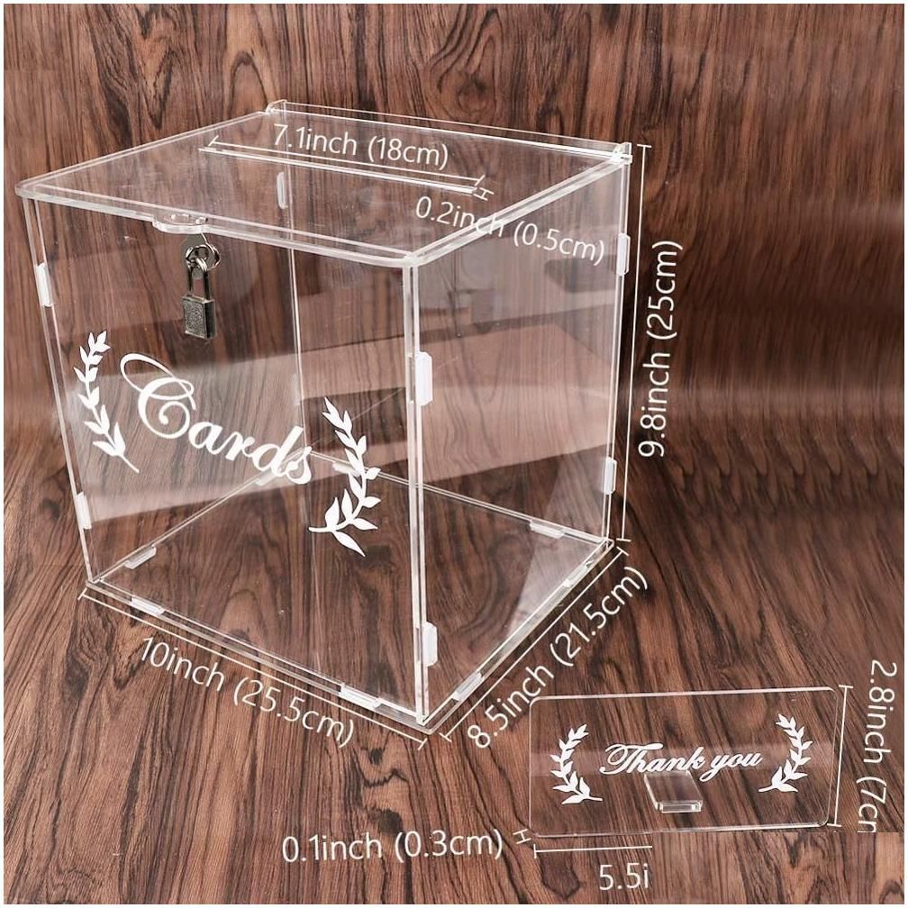 Acrylic Card Box