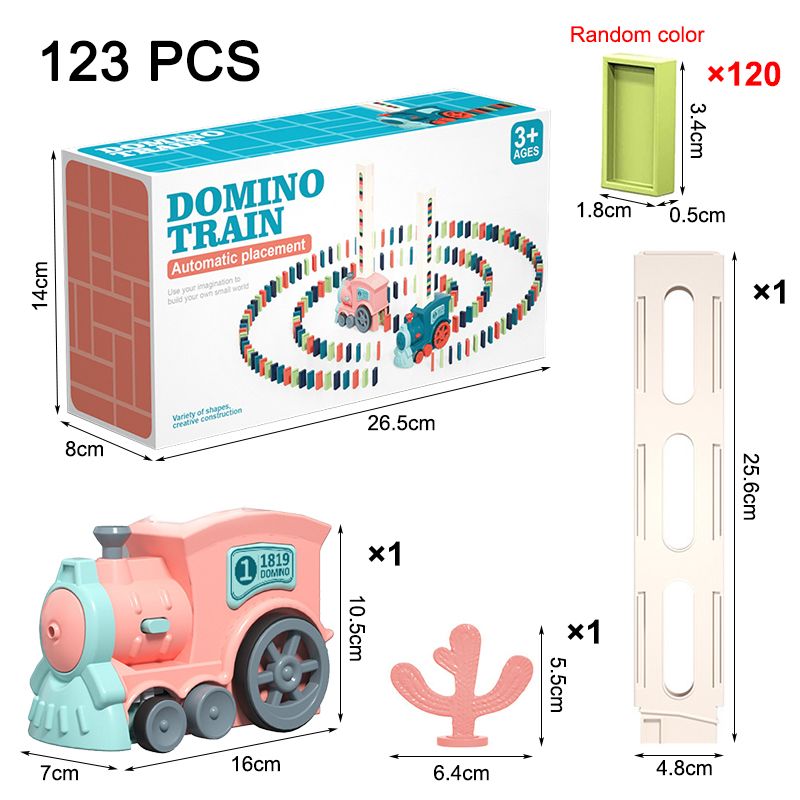 123pcs Pink Box