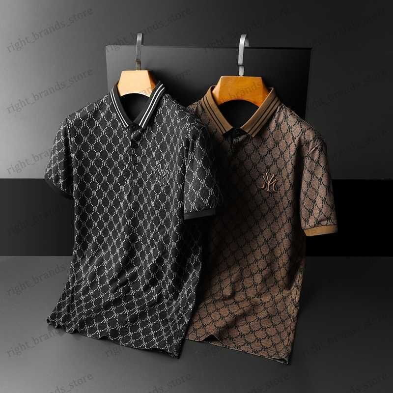 Mens Polos 2022 New POLO Shirts Men Business Slim Short Sleeve Lapel T  Shirt High Quality Male Brand Clothing Summer Vintage Casual Tops T230523  From Right_brands_store, $10.41