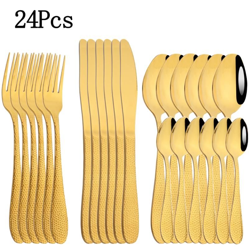 Gold 24Pcs