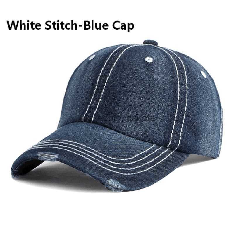 Whitestitch Bluecap