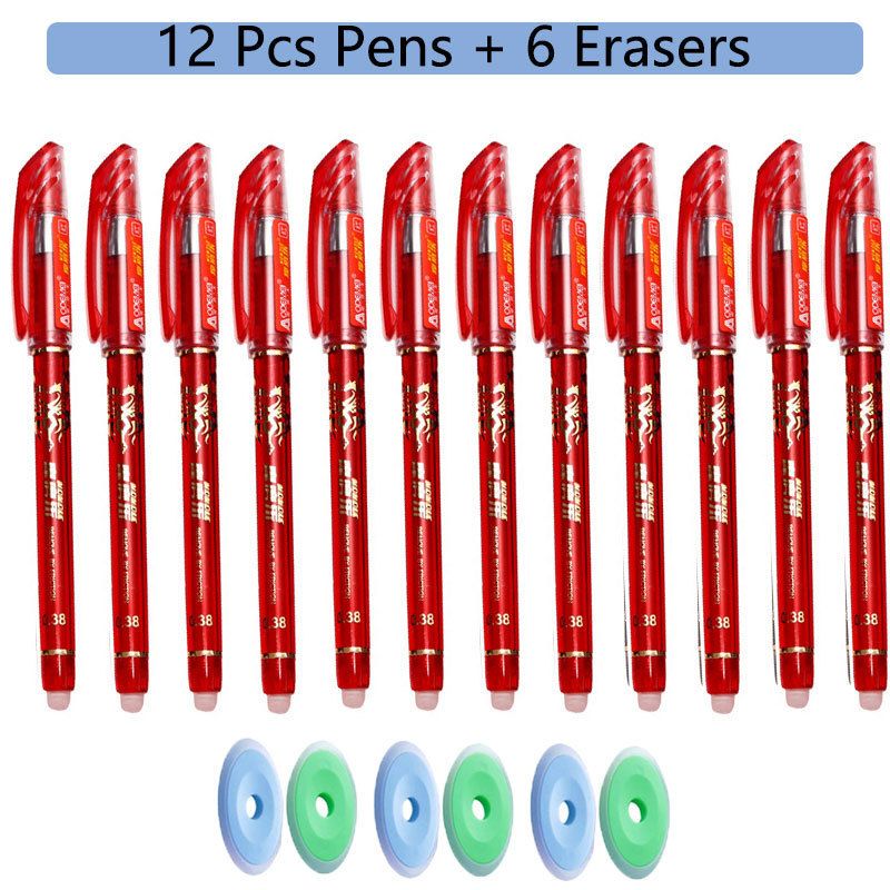 12 Pcs Red Pens