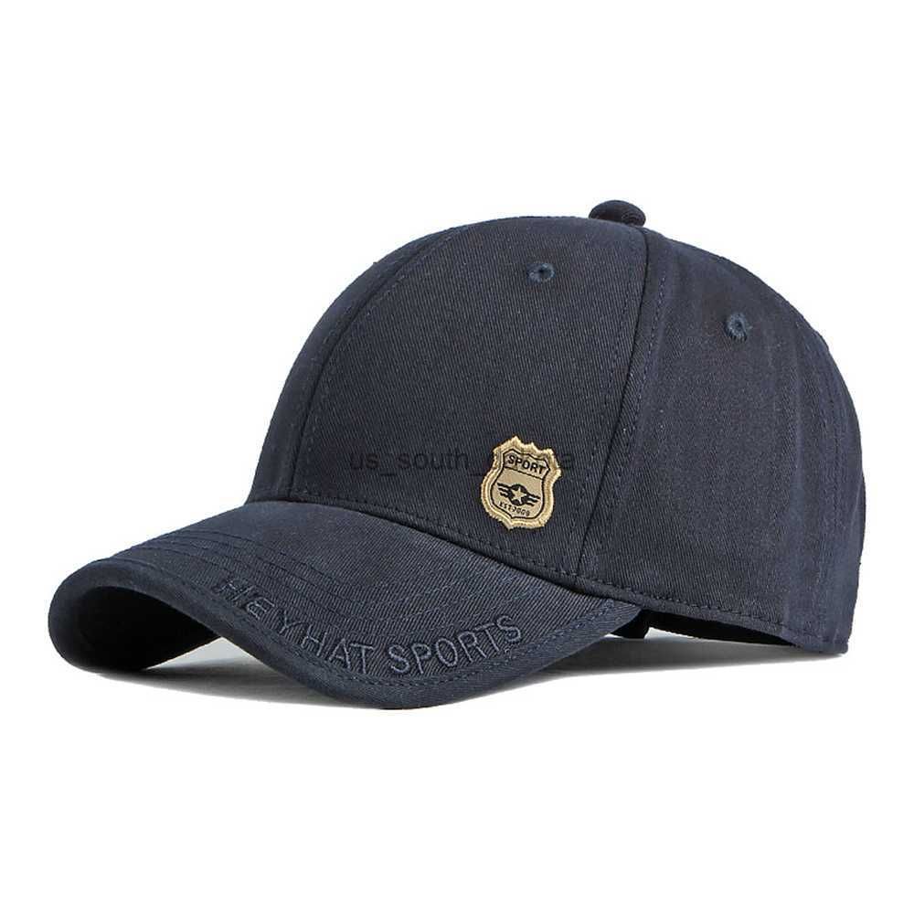 gorra de béisbol azul marino