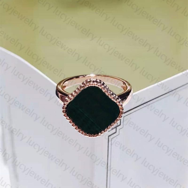 Rose Gold Black Van ring