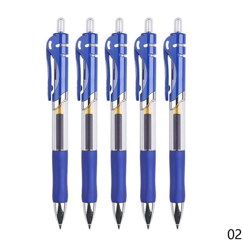 5pcs Blue pens