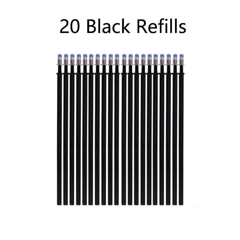 20 Pcs Black Refill