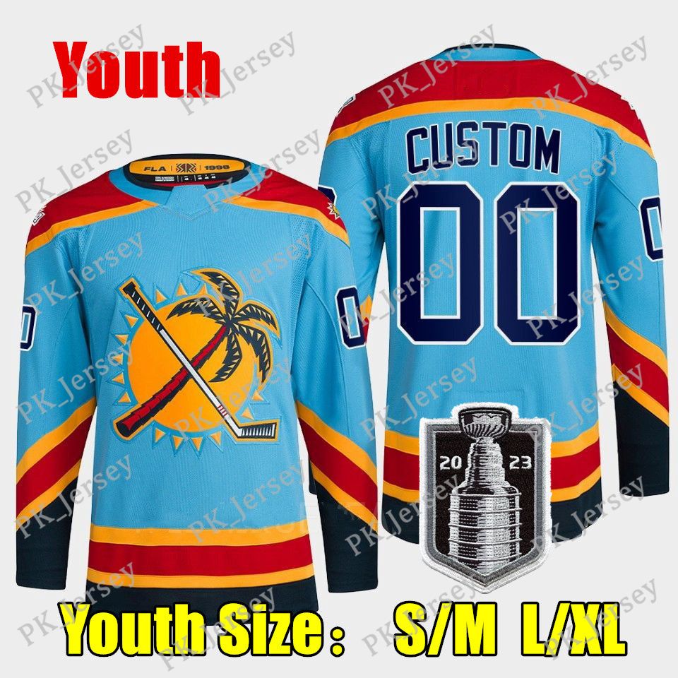 Light Blue New Reverse Retro Youth+Patch