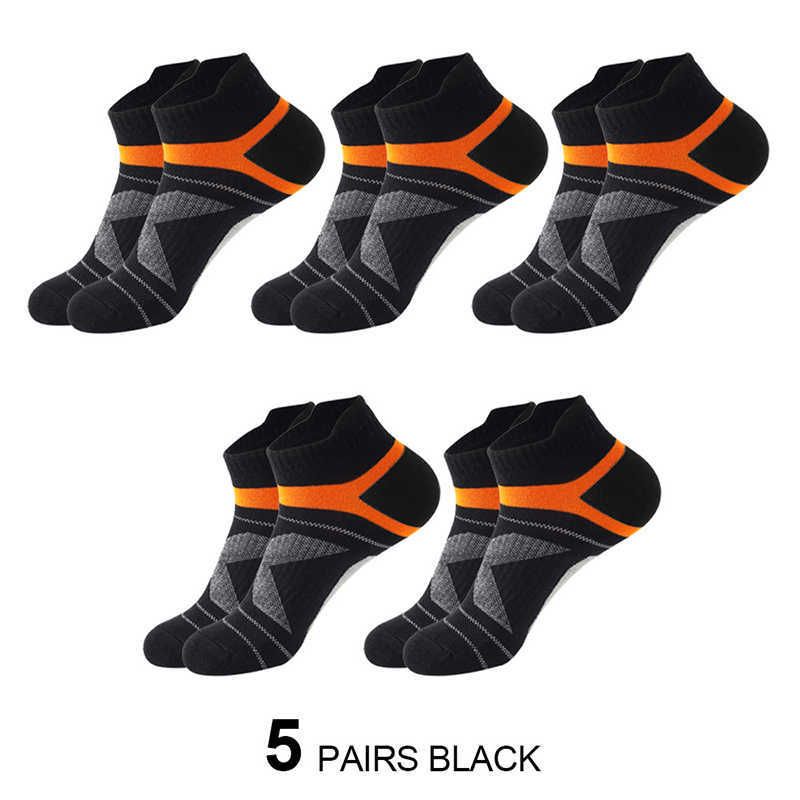 5 pairs black