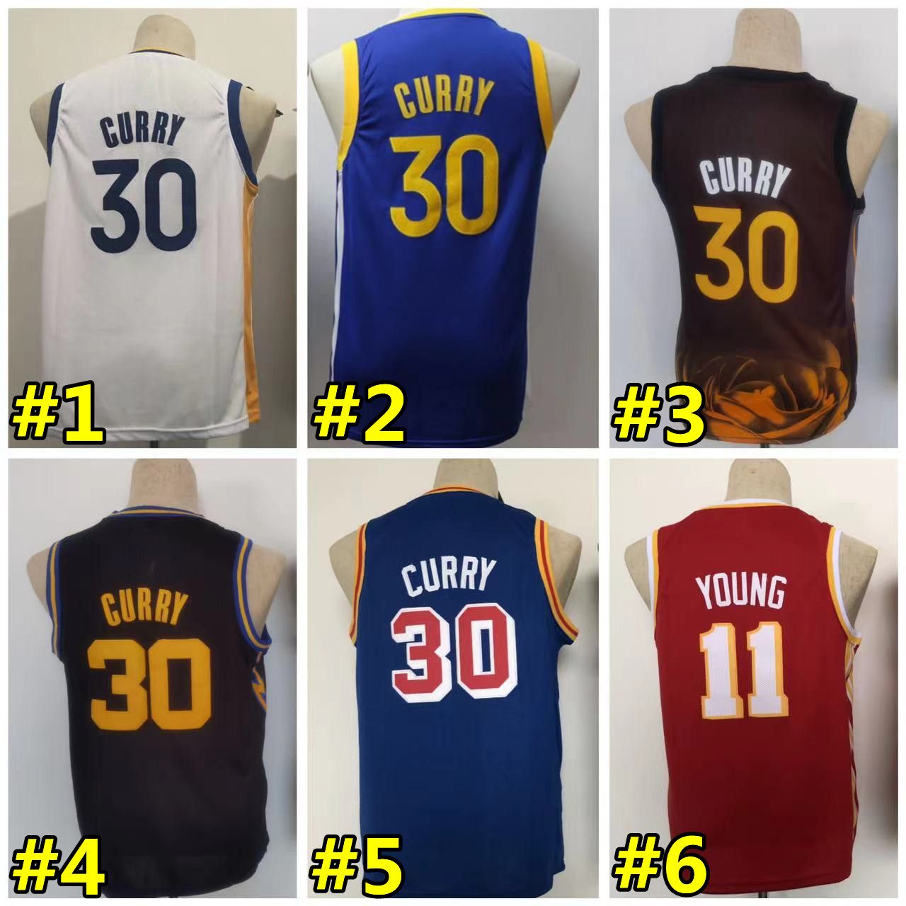 dhgate curry youth jersey