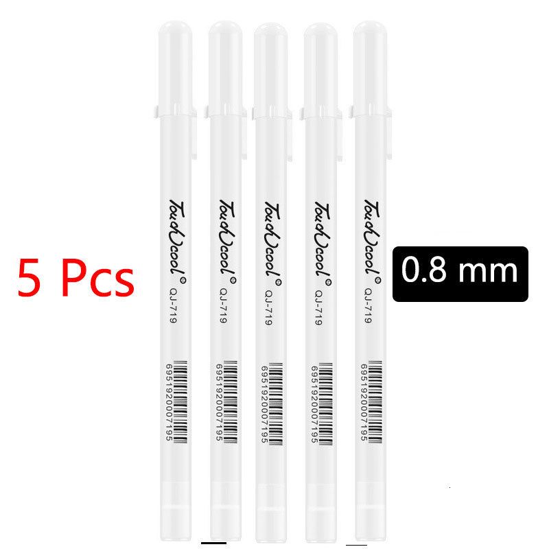 5 sztuk 0,8 Gel Pen