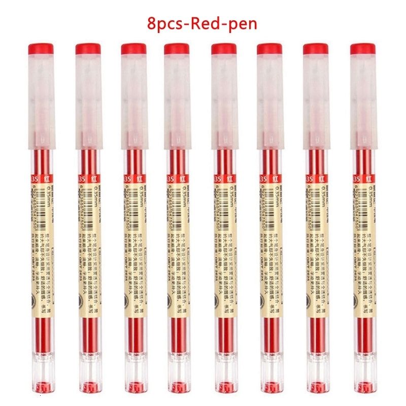 8pcs-redpen