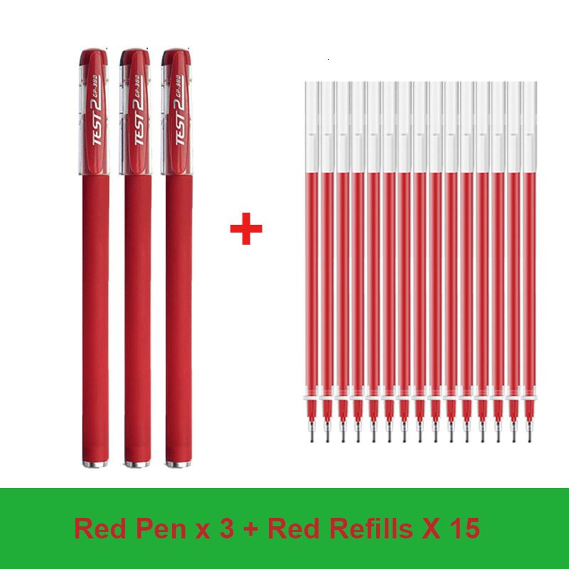 Set A-18PCS rouge