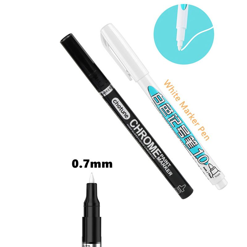 Marker blanc-0,7 mm k